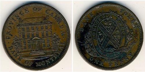 1 Penny Canada Copper 