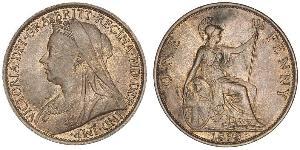 1 Penny United Kingdom of Great Britain and Ireland (1801-1922) Copper Victoria (1819 - 1901)