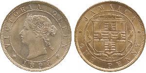 1 Penny Jamaica (1962 - ) Copper/Nickel Victoria (1819 - 1901)