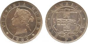 1 Penny Jamaica (1962 - ) Copper/Nickel Victoria (1819 - 1901)