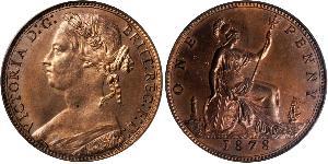 1 Penny Royaume-Uni de Grande-Bretagne et d