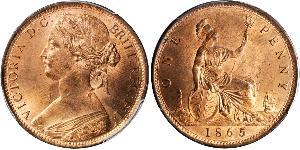1 Penny Royaume-Uni de Grande-Bretagne et d