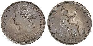 1 Penny Royaume-Uni de Grande-Bretagne et d