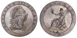 1 Penny Royaume de Grande-Bretagne (1707-1801) Cuivre George III (1738-1820)