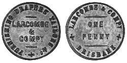 1 Penny Ôstralie (1788 - 1939) Cuivre 