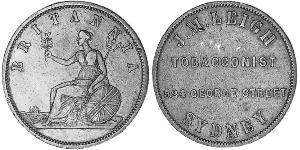 1 Penny Ôstralie (1788 - 1939) Cuivre 