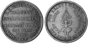 1 Penny Ôstralie (1788 - 1939) Cuivre 