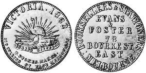 1 Penny Ôstralie (1788 - 1939) Cuivre 