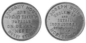 1 Penny Ôstralie (1788 - 1939) Cuivre 