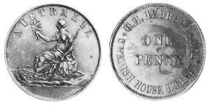 1 Penny Ôstralie (1788 - 1939) Cuivre 