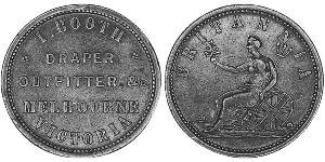 1 Penny Ôstralie (1788 - 1939) Cuivre 