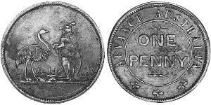 1 Penny Ôstralie (1788 - 1939) Cuivre 