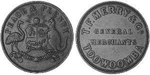 1 Penny Ôstralie (1788 - 1939) Cuivre 