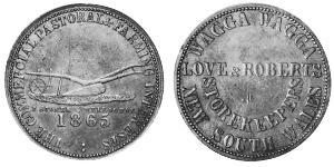 1 Penny Ôstralie (1788 - 1939) Cuivre 