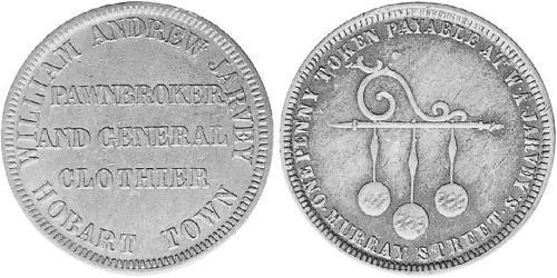1 Penny Ôstralie (1788 - 1939) Cuivre 