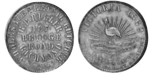 1 Penny Ôstralie (1788 - 1939) Cuivre 