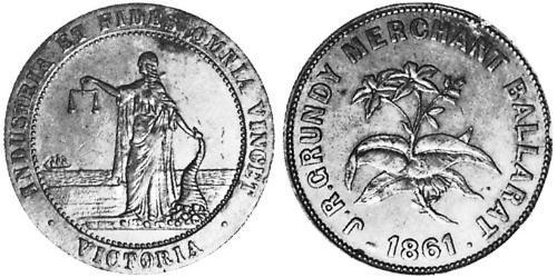 1 Penny Ôstralie (1788 - 1939) Cuivre 