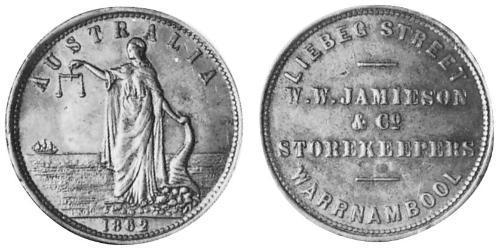 1 Penny Ôstralie (1788 - 1939) Cuivre 