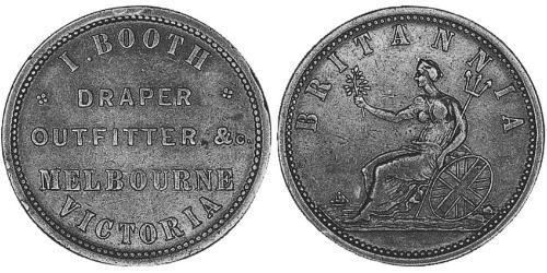 1 Penny Ôstralie (1788 - 1939) Cuivre 