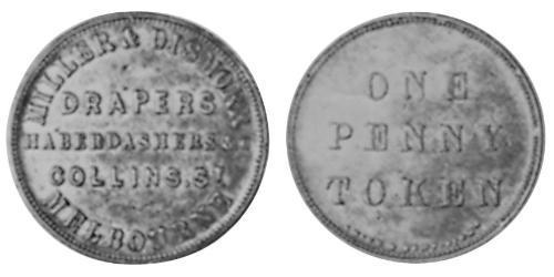 1 Penny Ôstralie (1788 - 1939) Cuivre 