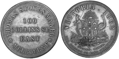 1 Penny Ôstralie (1788 - 1939) Cuivre 