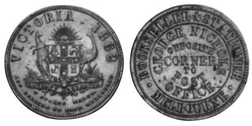 1 Penny Ôstralie (1788 - 1939) Cuivre 