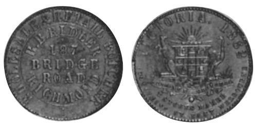 1 Penny Ôstralie (1788 - 1939) Cuivre 