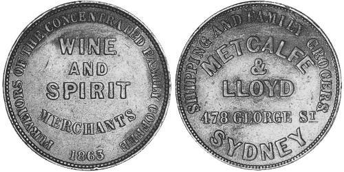 1 Penny Ôstralie (1788 - 1939) Cuivre 