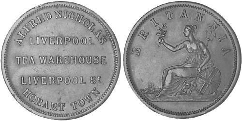1 Penny Ôstralie (1788 - 1939) Cuivre 