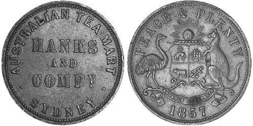 1 Penny Australien (1788 - 1939) Kupfer 