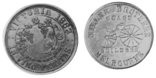 1 Penny Australien (1788 - 1939) Kupfer 