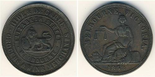 1 Penny Australien (1788 - 1939) Kupfer 