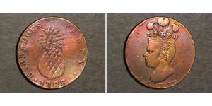 1 Penny Barbados Kupfer 