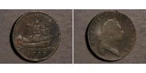 1 Penny Bermuda Kupfer Georg III (1738-1820)