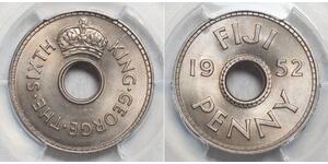 1 Penny Fidschi Kupfer 