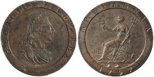 1 Penny Königreich Großbritannien (1707-1801) Kupfer Georg III (1738-1820)