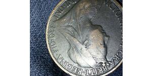 1 Penny Vereinigtes Königreich von Großbritannien und Irland (1801-1922) Kupfer Victoria (1819 - 1901)