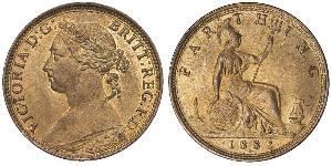 1 Penny Vereinigtes Königreich von Großbritannien und Irland (1801-1922) Kupfer Victoria (1819 - 1901)