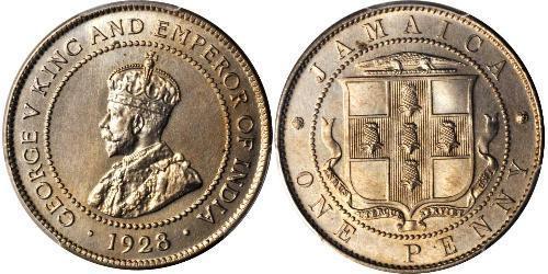 1 Penny Jamaika (1962 - ) Kupfer/Nickel 