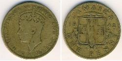 1 Penny Jamayica (1962 - ) Laiton 
