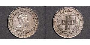 1 Penny Jamaica (1962 - ) Níquel/Cobre Eduardo VII (1841-1910)