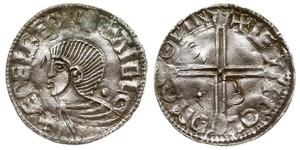 1 Penny Reino de Inglaterra (927-1649,1660-1707) Plata Aethelred II (968 - 1016)