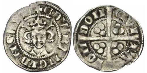 1 Penny Reino de Inglaterra (927-1649,1660-1707) Plata Eduardo I (1239 - 1307)