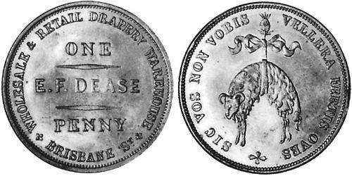 1 Penny Australia (1788 - 1939) Rame 