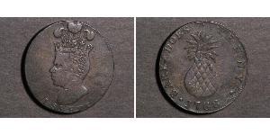 1 Penny Barbados Rame 
