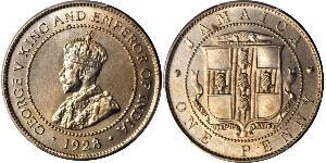1 Penny Giamaica (1962 - ) Rame/Nichel 