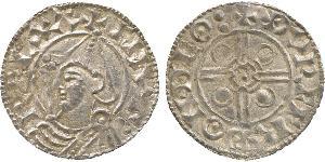 1 Penny Königreich England (927-1649,1660-1707) Silber Cnut (985 -1035)