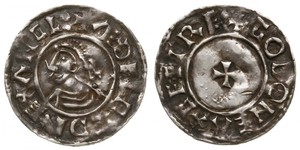 1 Penny Königreich England (927-1649,1660-1707) Silber 
