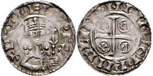 1 Penny Königreich England (927-1649,1660-1707) Silber Wilhelm I (1027 - 1087)
