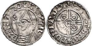 1 Penny Königreich England (927-1649,1660-1707) Silber Cnut (985 -1035)